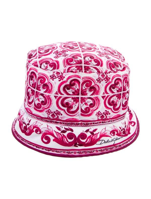 Dolce & Gabbana Patterned Bucket Hat
