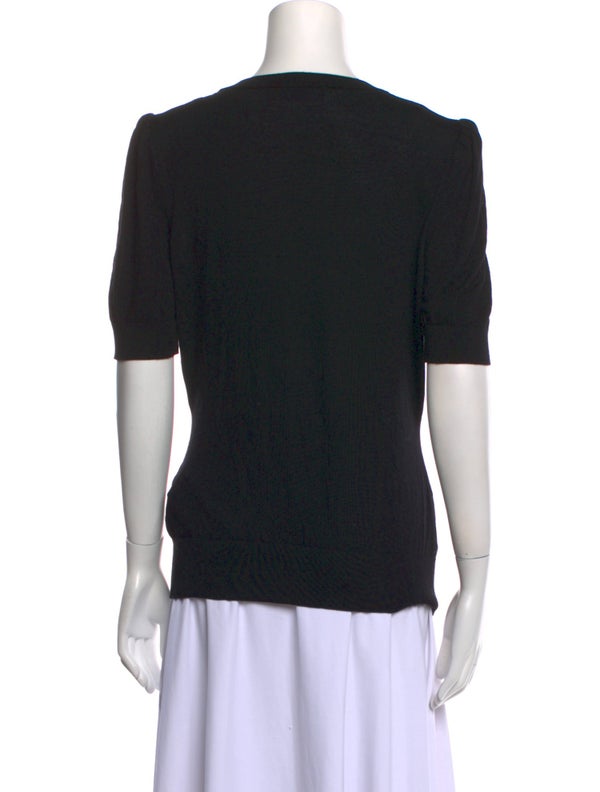 Dolce & Gabbana Virgin Wool Graphic Print T-Shirt