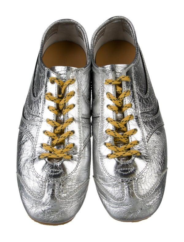 Dries Van Noten Leather Sneakers