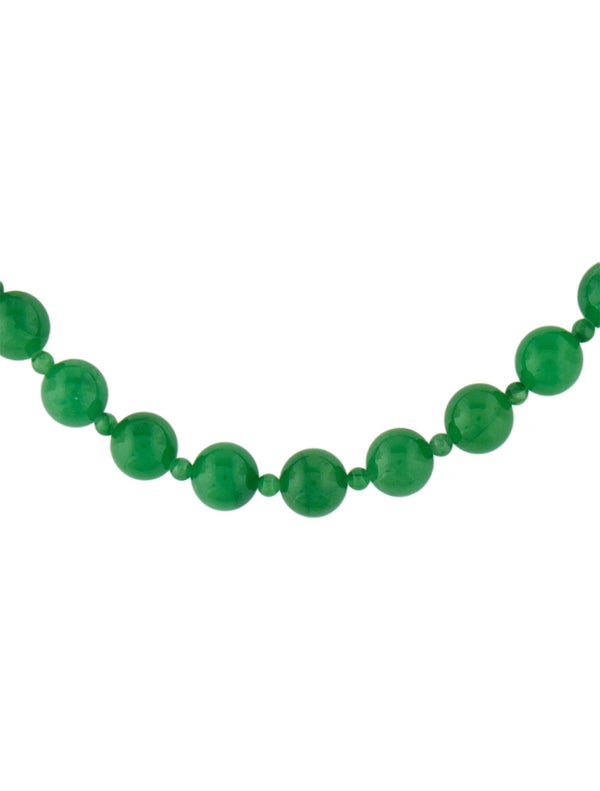 Effy Jewelry 14K Jadeite Bead Strand Necklace