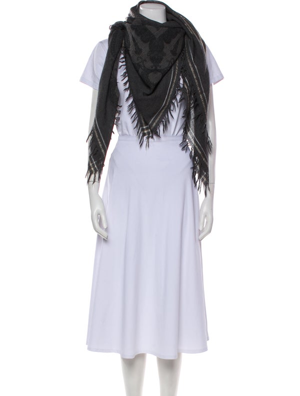 Etro Wool Printed Scarf