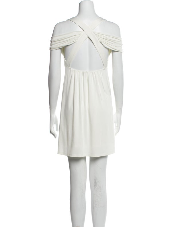 Faith Connexion Off-The-Shoulder Mini Dress