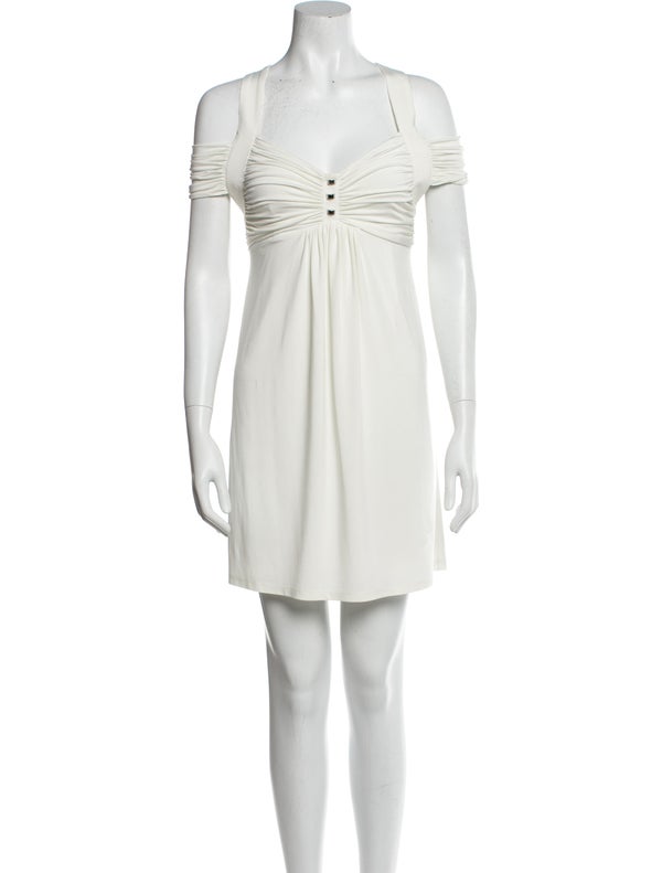 Faith Connexion Off-The-Shoulder Mini Dress