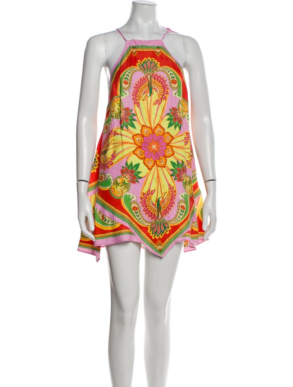 Farm Rio Linen Mini Dress