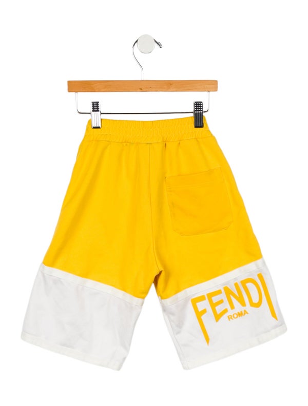 Fendi Boys' Colorblock Athletic Shorts