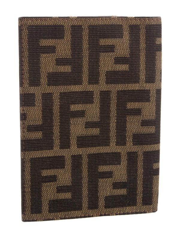 Fendi Canvas Passport Case