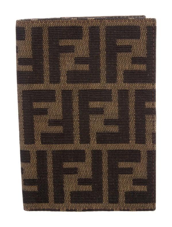Fendi Canvas Passport Case