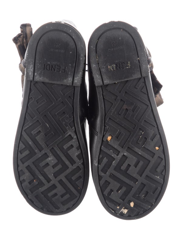 Fendi Leather Ankle Boots