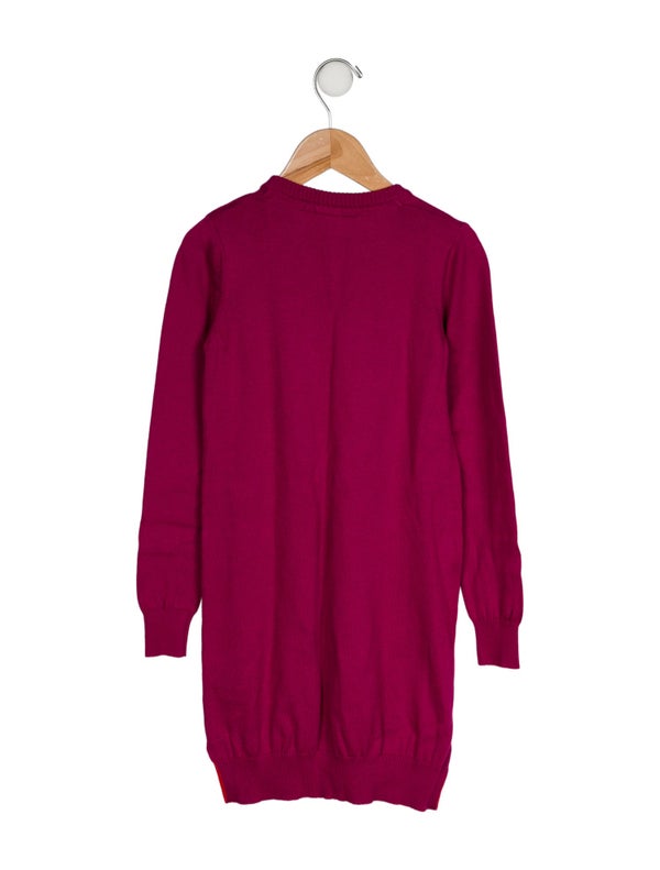 Fendi Long Sleeve Sweater Dress
