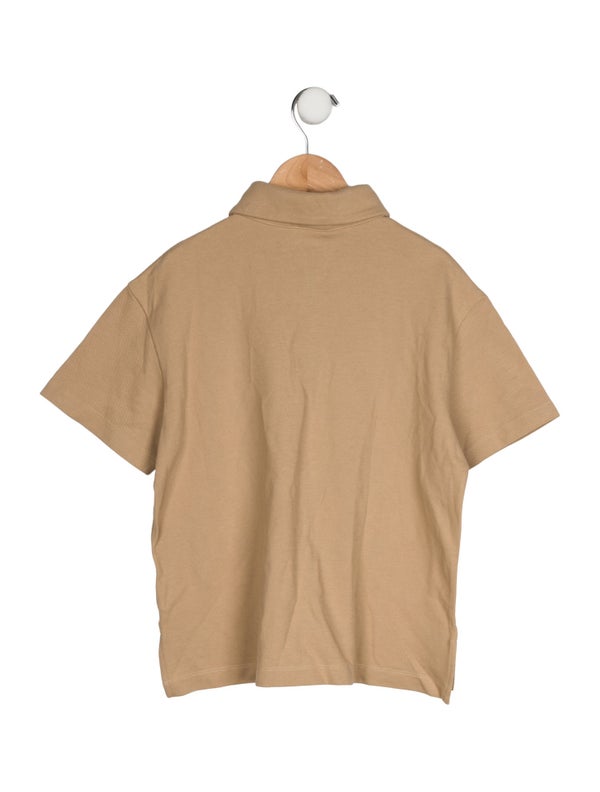 Fendi Solid Polo Top