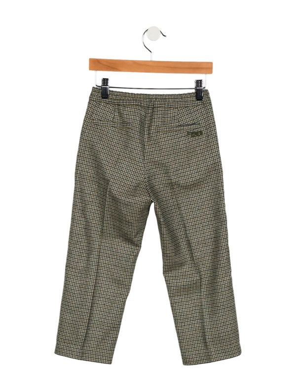 Fendi Toddlers' Wool Houndstooth Pants W/Tags