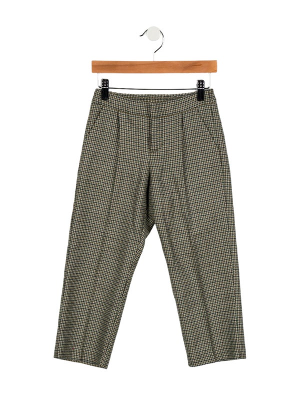 Fendi Toddlers' Wool Houndstooth Pants W/Tags