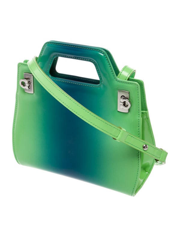 Ferragamo Leather Wanda Top Mini