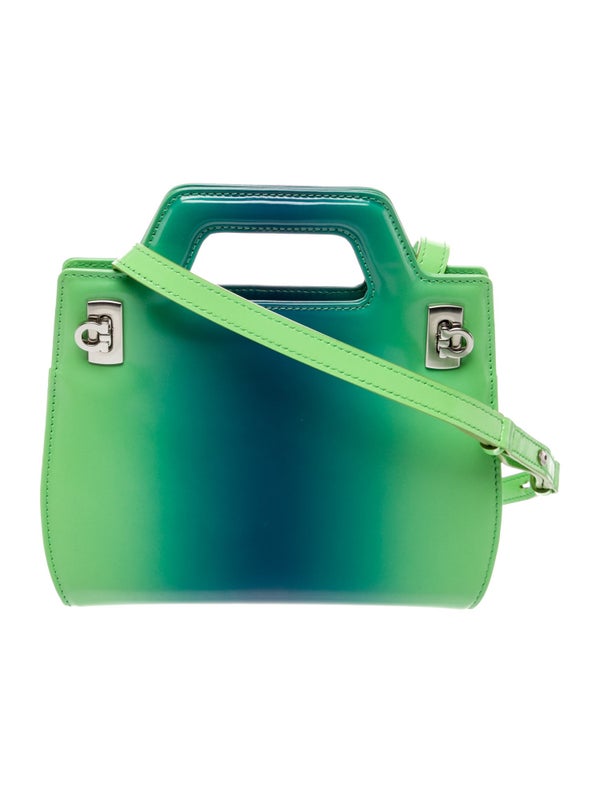 Ferragamo Leather Wanda Top Mini