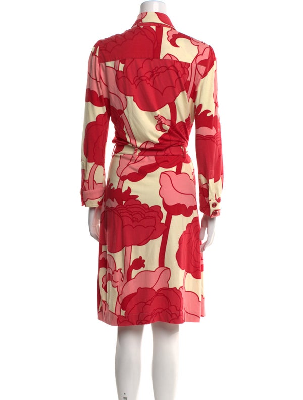 Moschino Cheap And Chic Floral Print Knee-Length Dress