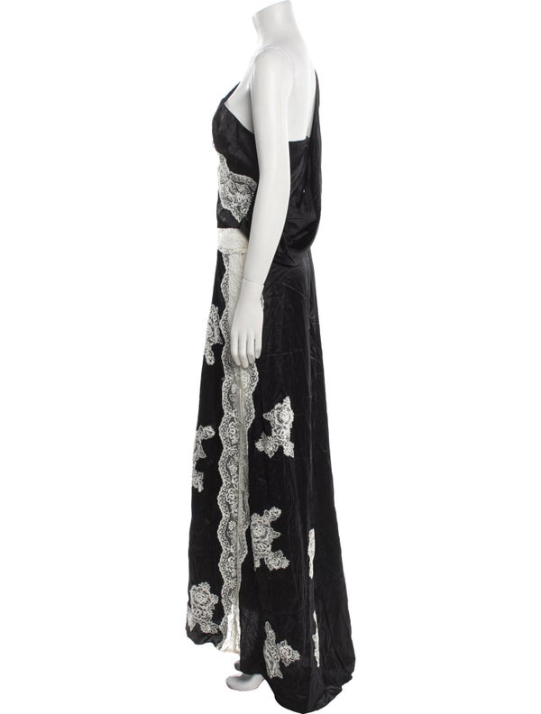 For Love & Lemons Silk Long Dress W/ Tags