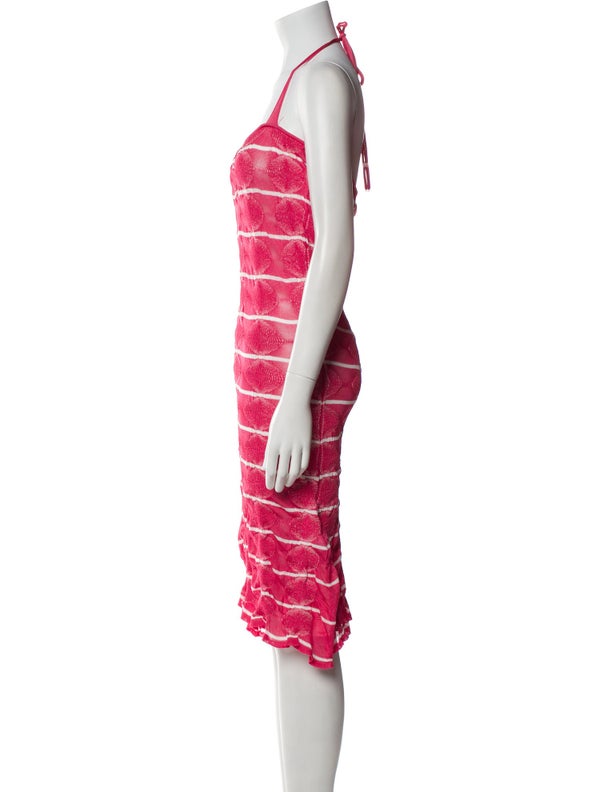 Gimaguas Striped Knee-Length Dress