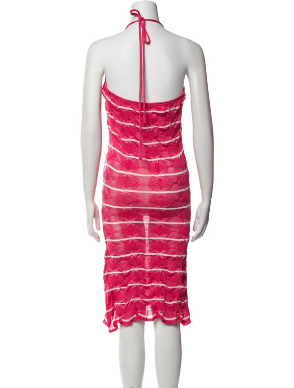 Gimaguas Striped Knee-Length Dress