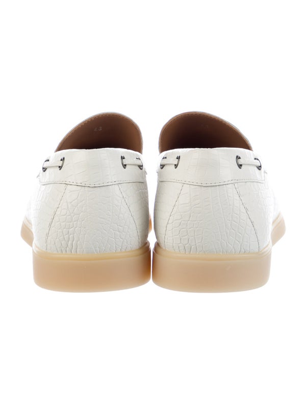 Giuseppe Zanotti Leather Boat Shoes W/ Tags