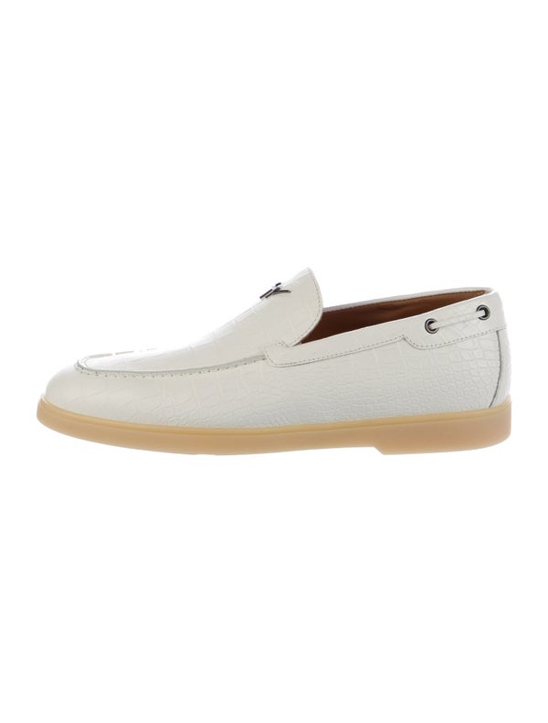 Giuseppe Zanotti Leather Boat Shoes w/ Tags