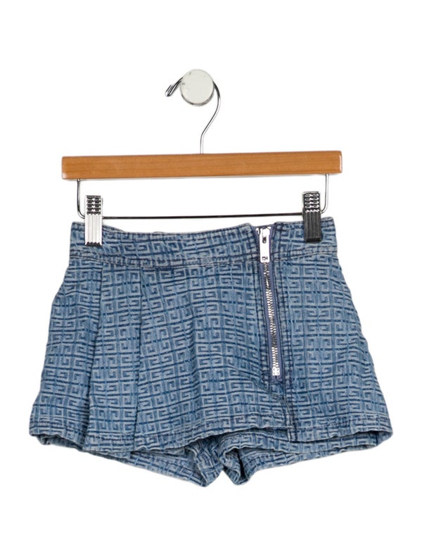 Givenchy Girls' Logo Denim Skirt