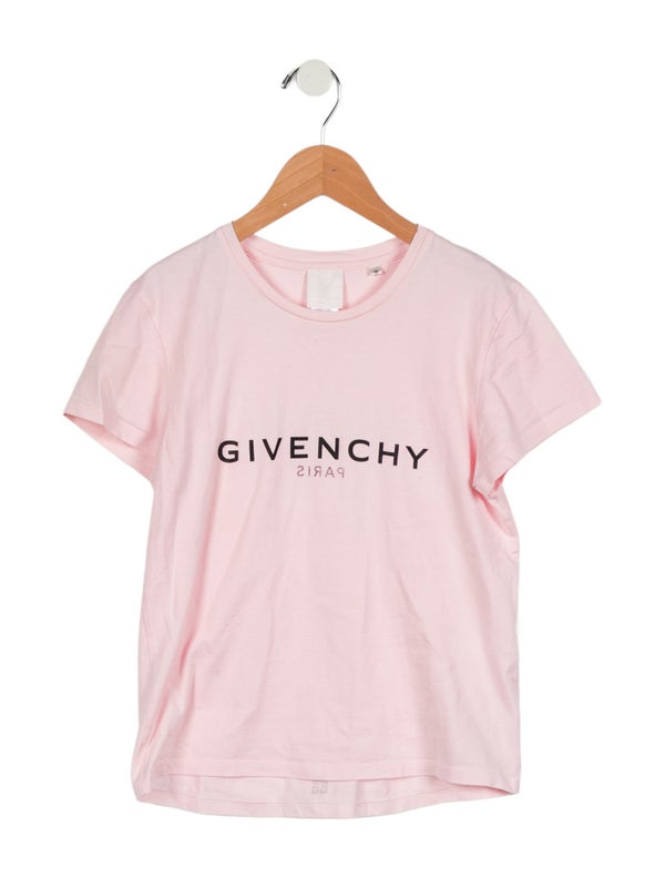 Givenchy Girls' Logo Graphic Short Sleeve Top