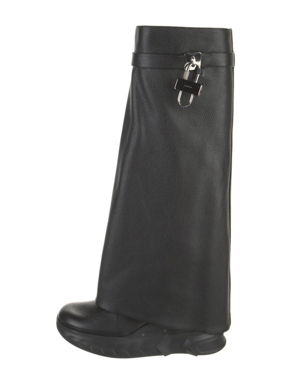 Givenchy Shark Calfskin Riding Boots
