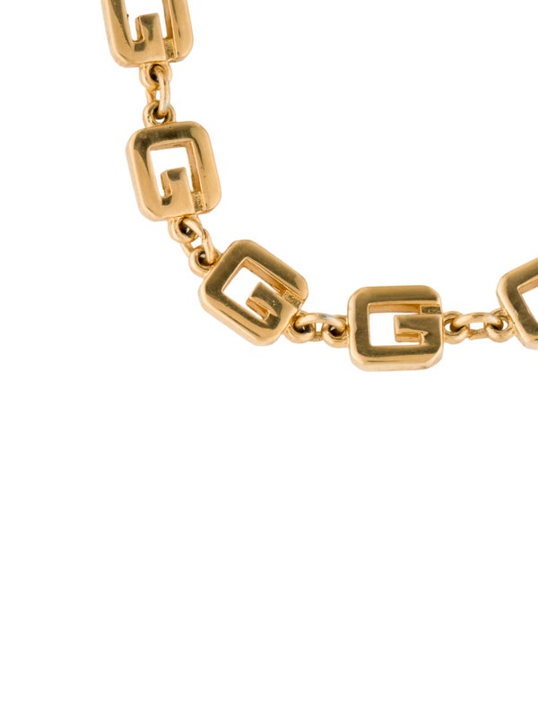 Givenchy Vintage G Link Bracelet