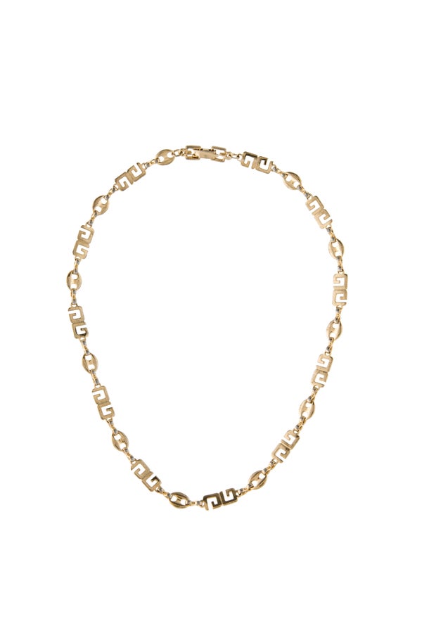 Givenchy Vintage GG Chain Necklace