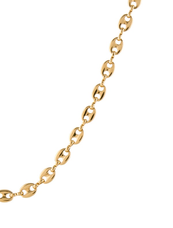 Givenchy Vintage Oval Chain Link Necklace