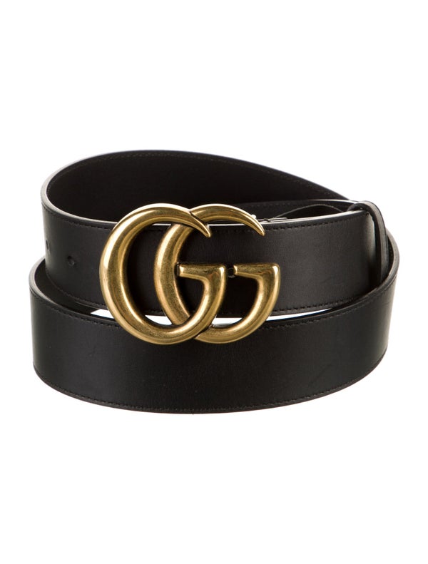 Gucci 2015 Re Edition Marmont Leather Belt
