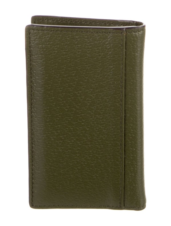 Gucci Double G Logo Leather Bifold Wallet