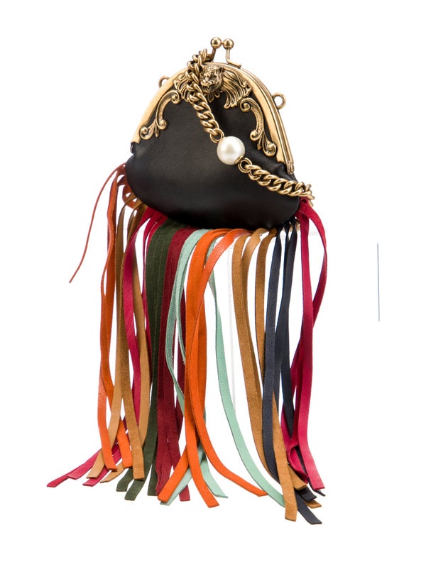 Gucci Feline Head Bucket Bag