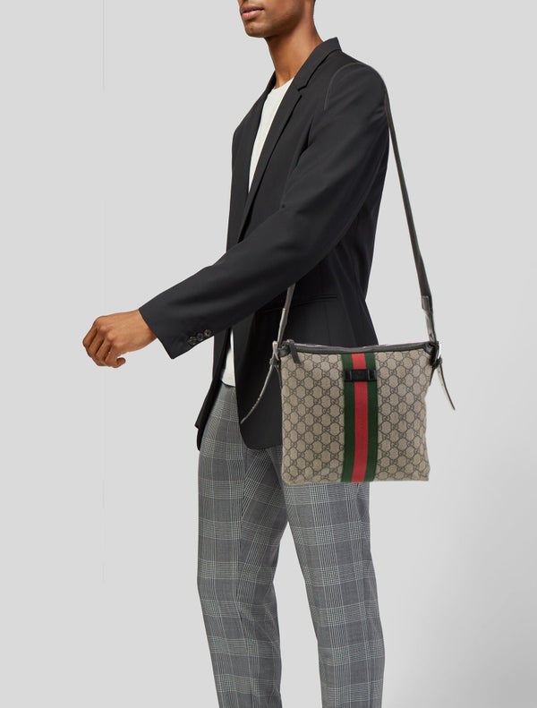 Gucci GG Canvas Messenger Bag