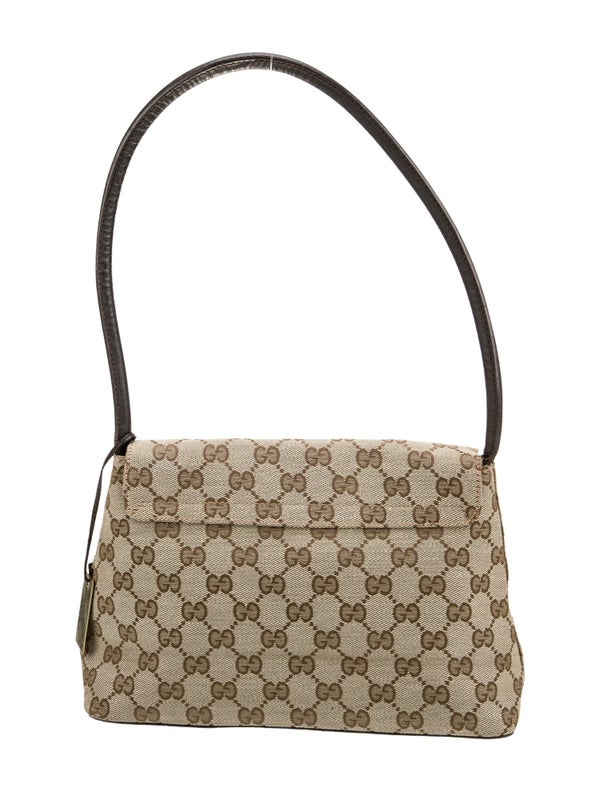 Gucci GG Canvas Shoulder Bag Vintage