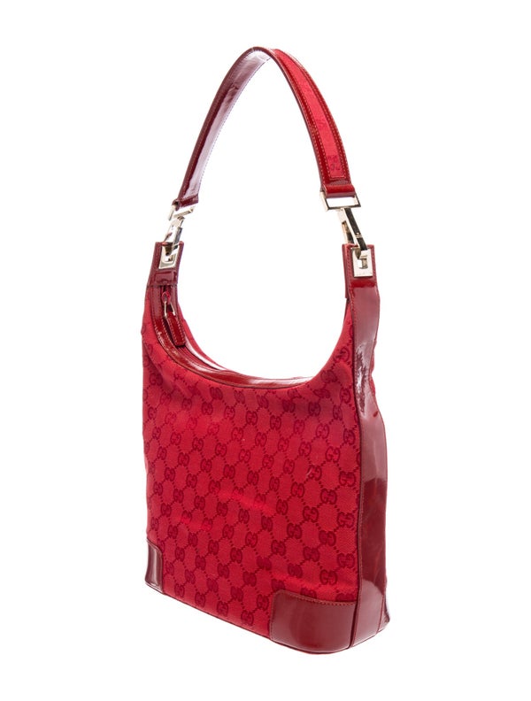 Gucci GG Canvas Shoulder Bag Vintage