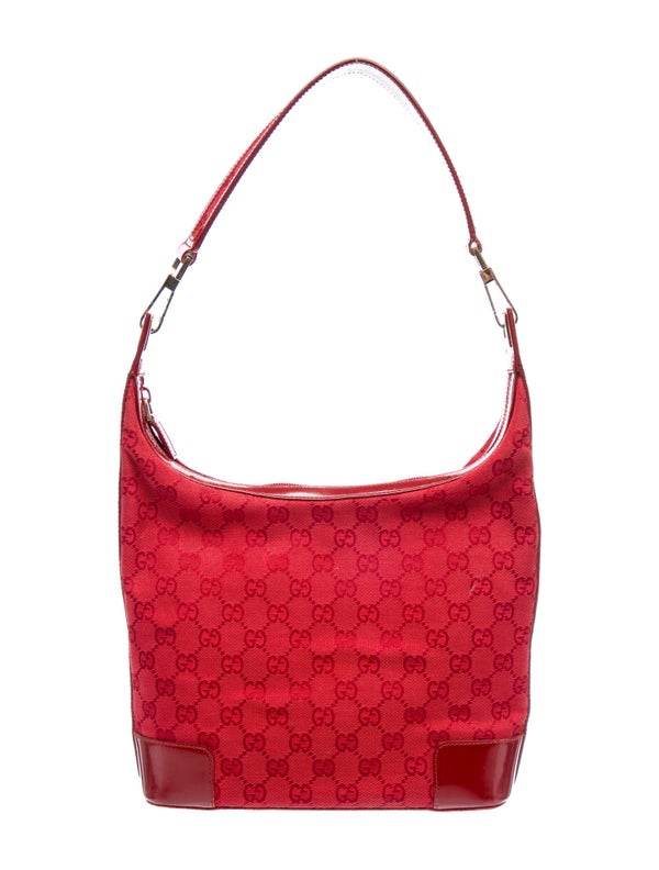 Gucci GG Canvas Shoulder Bag Vintage