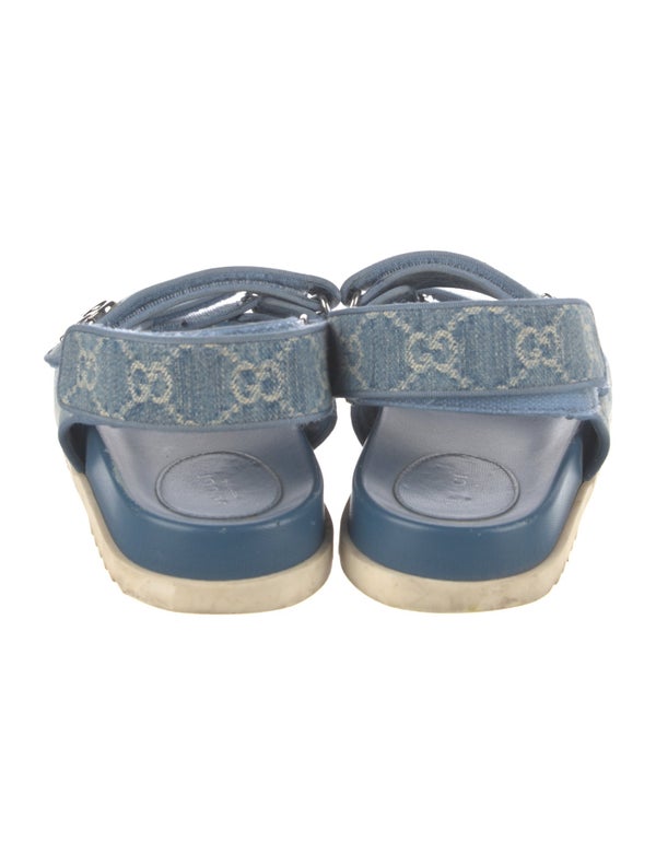 Gucci GG Denim Denim Slides