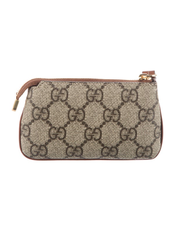 Gucci GG Supreme Key Case GG Supreme Wallet