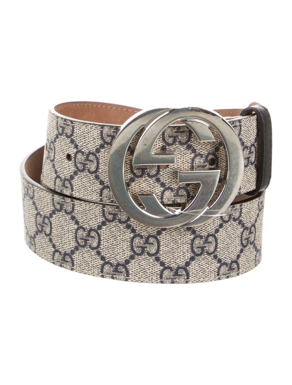 Gucci GG Supreme Leather Belt Kit