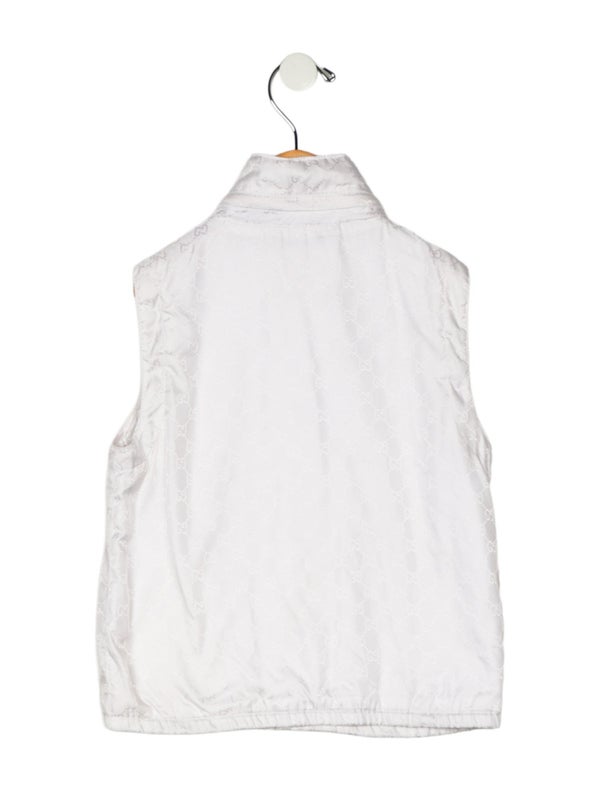 Gucci Girls' GG Nylon Hooded Vest