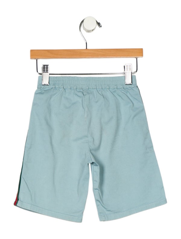 Gucci Gucci Boys' Cotton Web Shorts