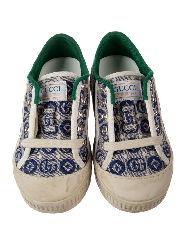 Gucci Gucci Girls' Low-Top Canvas Sneaker