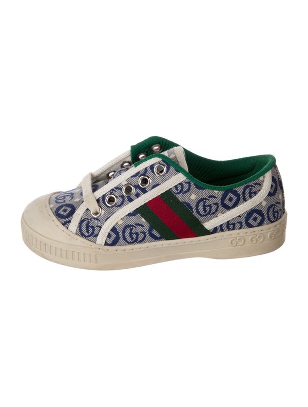 Gucci Gucci Girls' Low-Top Canvas Sneaker