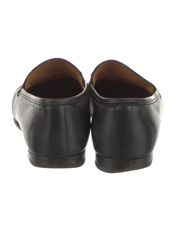 Gucci Horsebit Accent Leather Loafers