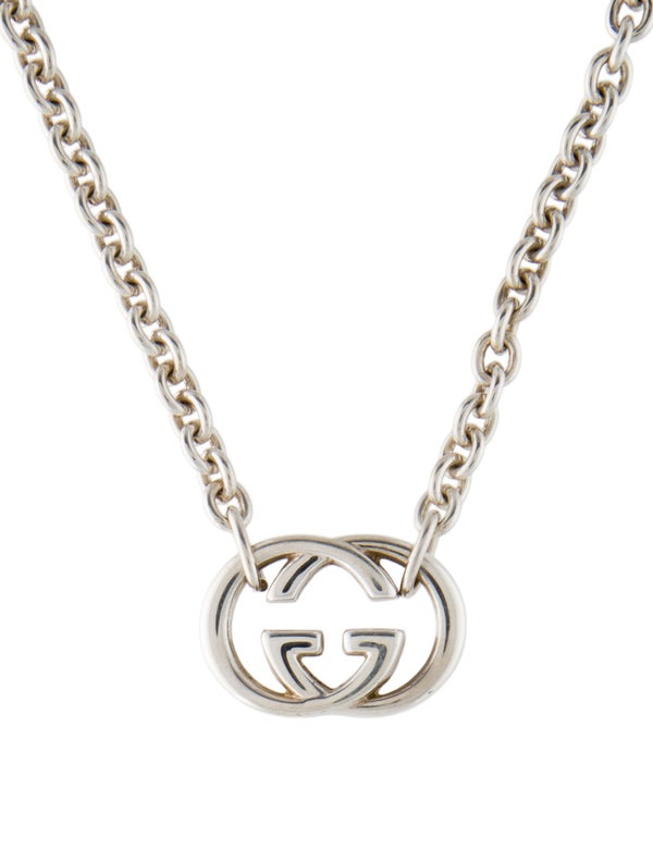 Gucci Interlocking GG Pendant Necklace