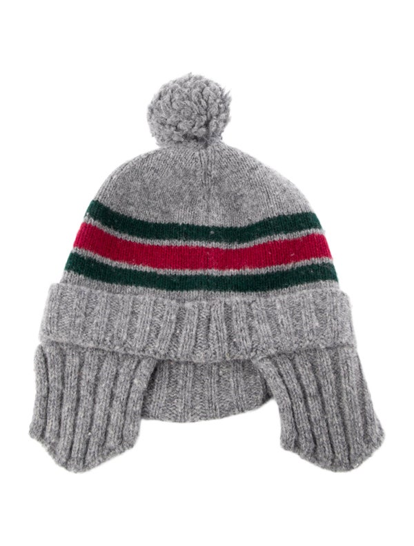 Gucci Kids' Web Wool Beanie