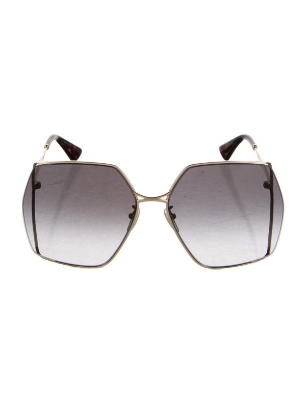 Gucci Oversize Gradient Sunglasses