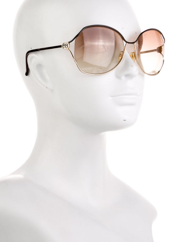 Gucci Oversize Gradient Sunglasses