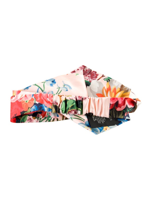Gucci Pink Pattern Print Hair Band